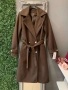елегантно дамско палто с колан , снимка 5