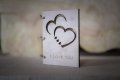 Дървена картичка - I love you, снимка 2