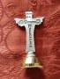 малък настолен кръст /  разпятие , снимка 4