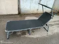 шезлонг, сгъваемо алуминиево легло, туристическо легло , снимка 13