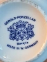 четири немски порцеланови чаши Gerold porzellan с калаени подстакани и чинийки 32/3, снимка 5