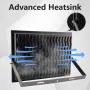 300 W външно LED осветление 30 000 LM IP65 супер ярко 6000 K студено бяло – 300 W, снимка 2