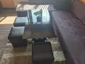 Разтегателен ъглов диван, снимка 4