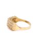 Златен дамски пръстен 3,41гр. размер:59 14кр. проба:585 модел:21879-1, снимка 3