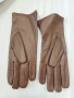 Кафяви ръкавици дамски естествена кожа нови, снимка 1
