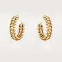 CARTIER Clash de Cartier Gold Hoop Дамски Обеци, снимка 4