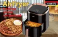 Фритюрник AirFryer, W, 3.5л., горещ въздух, LED дисплей, таймер, до °С, черен, снимка 2