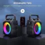 Преносима караоке система с два микрофона, снимка 2