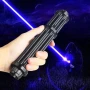 Син Акумулаторен Лазер 50000mW Пука Балон Запалва Клечка Кибрит Кашон Пали Цигара Прогаря Дрехи Кожа, снимка 5