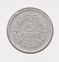 5 франка Франция 1945, снимка 1 - Нумизматика и бонистика - 44679901