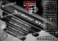 ПРАГОВЕ карбон RENAULT RS фолио стикери reprsa, снимка 4