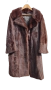 mink fur coat M, снимка 1
