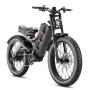 Eahora Romeo Pro 2 –3000W Dual Motor Fatbike, 52V 70Ah батерия,74 km/h, снимка 4