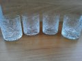 Кристални чаши за уиски, снимка 1 - Антикварни и старинни предмети - 29702736