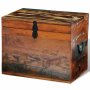 Кутия за съхранение от регенерирано дърво, снимка 1 - Ракли - 40308817