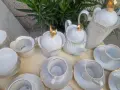 Стар руски комплесен сервиз за чай и кафе, снимка 4