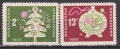 Чисти марки Нова година Конгрес СБФ 1967 от България 1966, снимка 1
