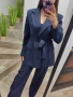 Костюм райе син, снимка 10
