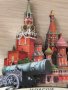 Автентичен дървен 3D магнит от Москва, Русия-серия-, снимка 3