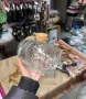 Диспенсър 3 л с бамбукова стойка и кранче, снимка 2