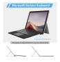 Seagtigau Surface TZ-2089D безжична клавиатура за Microsoft Surface Pro 11/10/9/8/X, снимка 4
