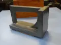Машинен измервателен прав ъгъл ПЪ-250х100х160mm ЗИИУ-Благоевград 90°, снимка 2