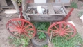 Продавам каруца с дървени колела , снимка 2