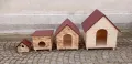 Дървени къщи за котки , кучета , къща за куче от дърво. за малки средни и големи породи кучешка къща, снимка 8