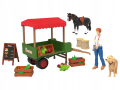 Playtive комплект игра на Кончета Детски играчки с колас ремарке и коне , снимка 5