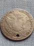 Сребърна монета 20 кройцера 1828г. Франц първи Виена Австрия 23919, снимка 6