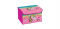 Кутия за съхранение Детски плат Розов еднорог, снимка 1