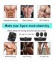 ЕЛЕКТРОСТИМУЛАТОР ЗА СТЯГАНЕ НА МУСКУЛИ SIX PACK EMS - код 1855, снимка 9