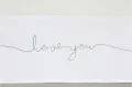 Бебешко одеяло "Love You"  75x100 см, снимка 1