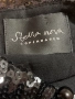 Нова черна парти официална коктейлна рокля пайети с коприна подплата Stella nova Копенхаген , снимка 8