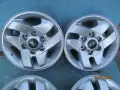 Оригинални Алуминиеви джанти за Hyundai Terracan - 6 x 139,7mm, централен отвор 106,1 mm, ET 25, снимка 2