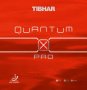 гума за тенис на маса Tibhar Quantum x pro нова  черна, червена мах дебелина гладка горница офф+ стр