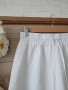 Нова бяла пола лен и памук , снимка 7