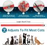 Нов предпазен нашийник за котки срещу бълхи и кърлежи Регулируем Водоустойчив , снимка 6