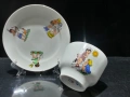 Стар български порцелан детски комплект , снимка 1