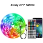 RGB LED лента 10m LED стайна лампа с APP контрол, гъвкава лента за декорация на стая, спалня, хол, снимка 1