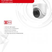 Hikvision Turbo HD DS-2CE76D0T-ITPFS 4в1 Камера с Вграден Аудио Микрофон 2.8мм 2MP IR 25 Метра -40°C, снимка 3 - HD камери - 28876837