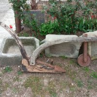 Автентично дървено рало, снимка 5 - Антикварни и старинни предмети - 40303993