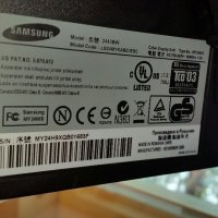Монитор 24.1" Samsung 2443BW, за РЕМОНТ или за части ..., снимка 9 - Монитори - 42458549