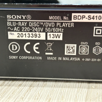Sony BDP-S4100 BLU-RAY, DVD, CD, USB плеър, снимка 7 - Плейъри, домашно кино, прожектори - 44810910