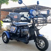 Електрическа триколка за възрастни с три седалки модел М19, снимка 8 - Мотоциклети и мототехника - 38071763