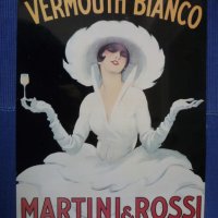 метална табела Vermouth Bianco, снимка 2 - Колекции - 40021631