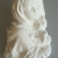 Св. Богородица и Младенеца. Скулптура. Дева Мария. Пано , снимка 6 - Антикварни и старинни предмети - 37093968