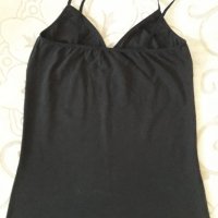 Bross Underwear черна камизолка с дантела, L, снимка 8 - Бельо - 38716884