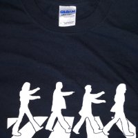 пародийна тениска с дълъг рукав Beatles, снимка 2 - Тениски - 38636134
