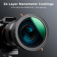 Нов Професионален ND2-32 CPL Филтър за Фотография 72mm K&F Concept, снимка 5 - Чанти, стативи, аксесоари - 44611482